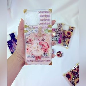 Pretty Floral Pumpkins IPhone 14 Pro Max Case